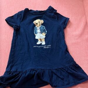 Ralph Lauren Navy Polo Bear Dress